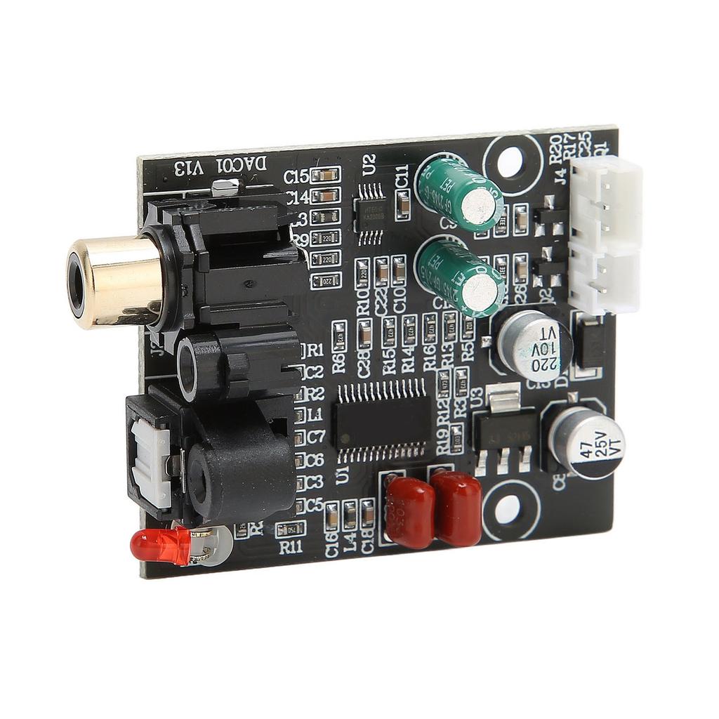 Digital Decoder Module DIY Modified 24 Bits 192K Optical Coaxial DAC Decoder Board