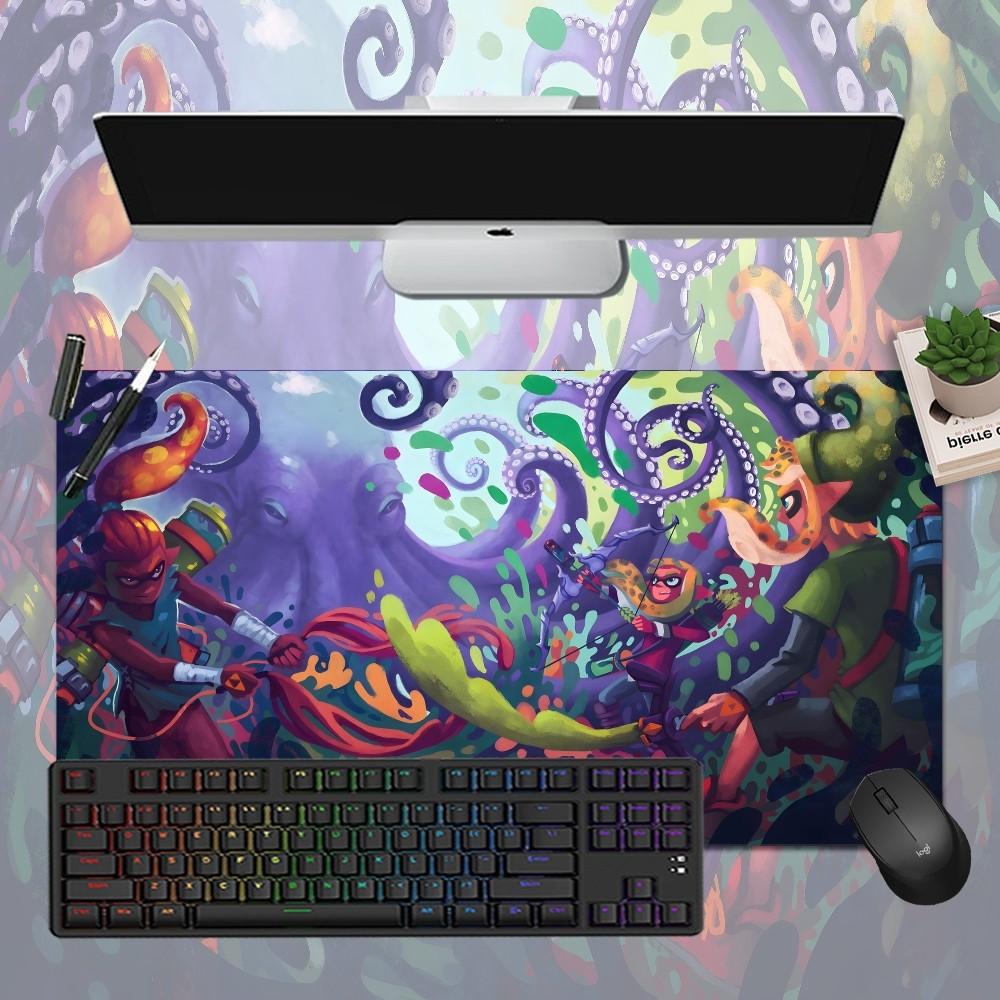 

Game S-SplatoonS Mousepad Boy Pad Natural Rubber Gaming Mousepad Desk Mat Size For Gameing World Of Tanks CS GO Zelda Square 10x10cm
