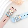 4pcs Flowers Beads Strap Decorative Ring Shells Beads Strap Accessories for Apple Watch Band Women