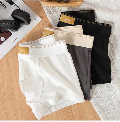 Baumwoll-Boxershorts für Herren - Locker, mittelhoch geschnitten, Wintersport-Shorts für Jungen und Teenager.