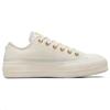 Converse All Star Lift Comfortable Non-Slip Low Top Canvas Shoes Women's White