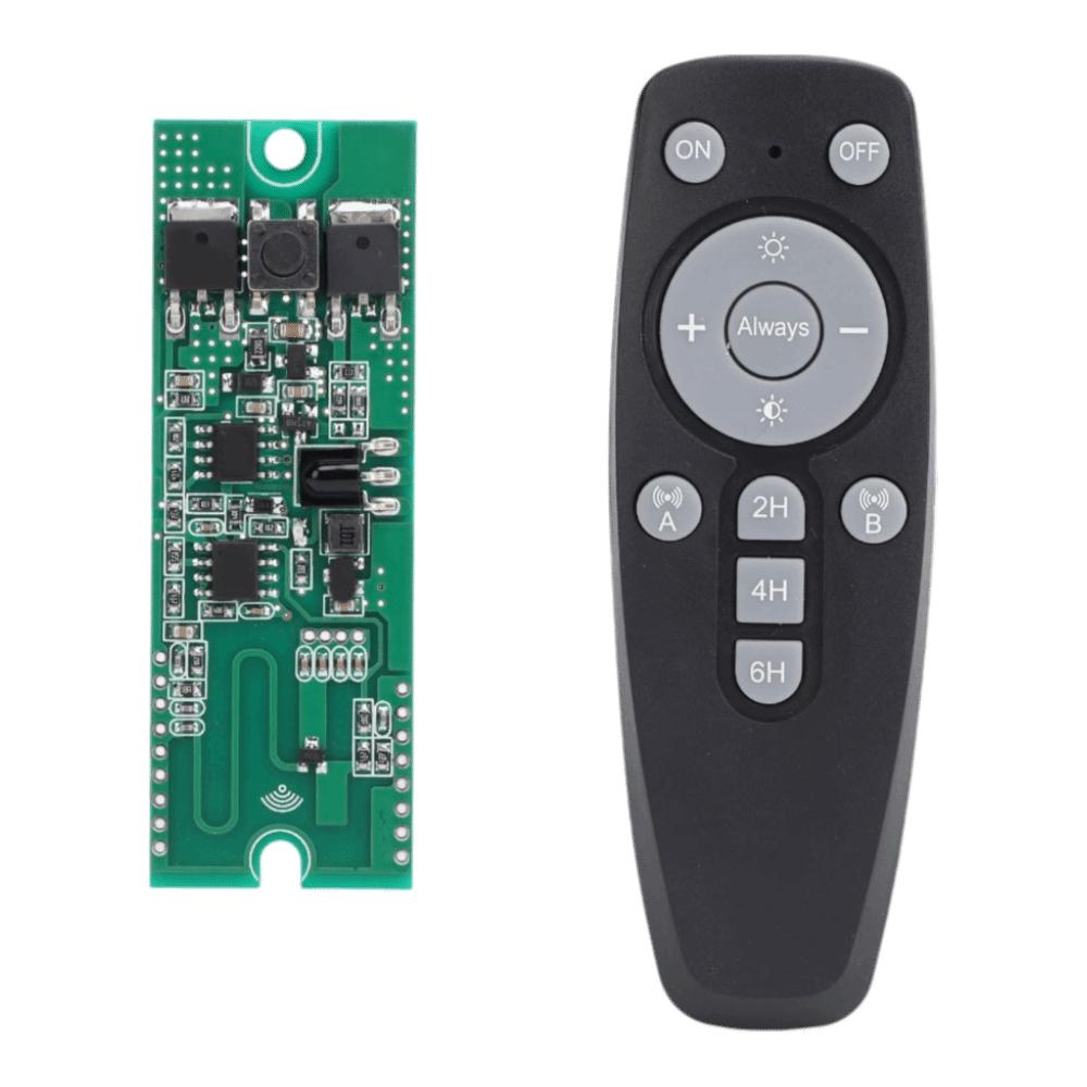 LED Control Solar Light Circuit Board Remote Control Security Lighting