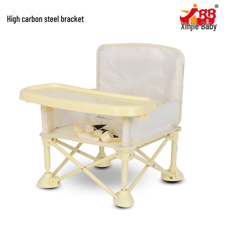 

Foldable Baby High Chair: Portable Outdoor Children s Picnic & Photo Chair with Low Backrest for Infants Learning to Sit.