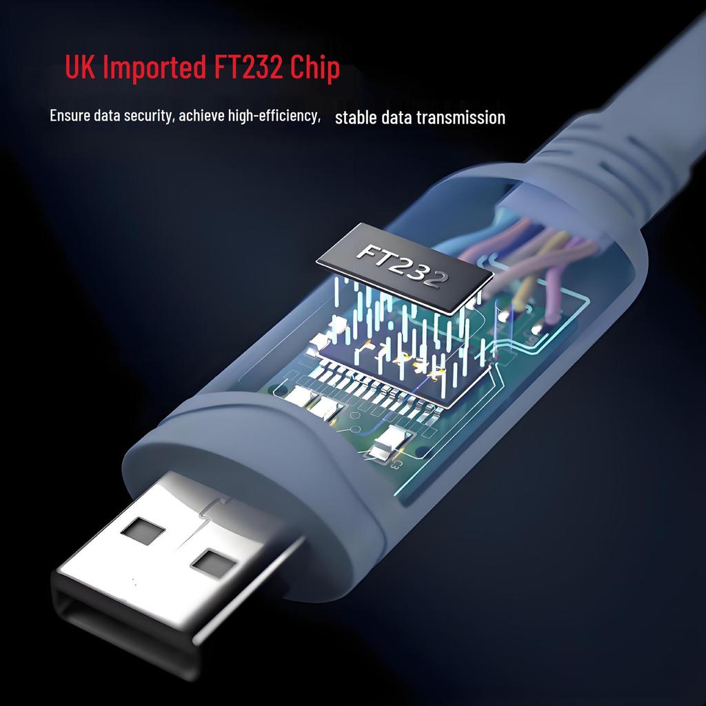 USB To RJ45 Console Cable for H3C, Cisco, Huawei Switches