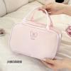 Three-layer Partition Large-capacity Cosmetic Bag Women's New Portable Portable Storage Bag Business Trip Toilet Bag