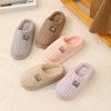 Cixi thermal cotton slippers indoor home EVA thick bottom couple velvet bag head slippers wholesale