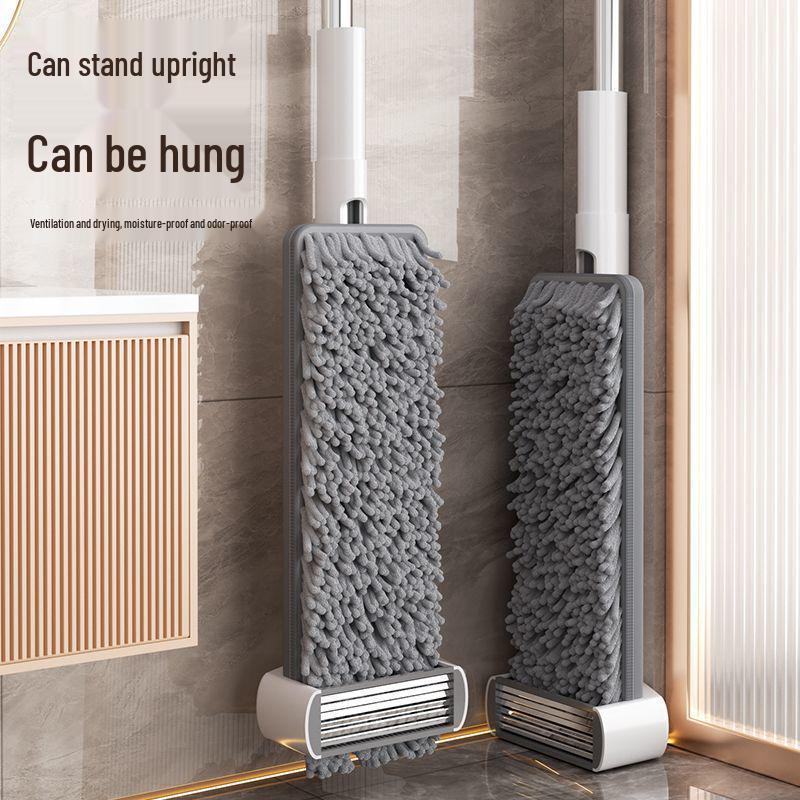 Mop płaski z mikrofibry bez użycia rąk 2025: Niezbędny leniwy domowy sprzątacz