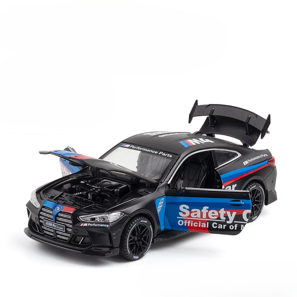 

1:32 BMW M4 Coupe Alloy Car Model Light & Sound Effect Diecast Car Toys for Boys Birthday Gift Kids Toys Car Collection Gift