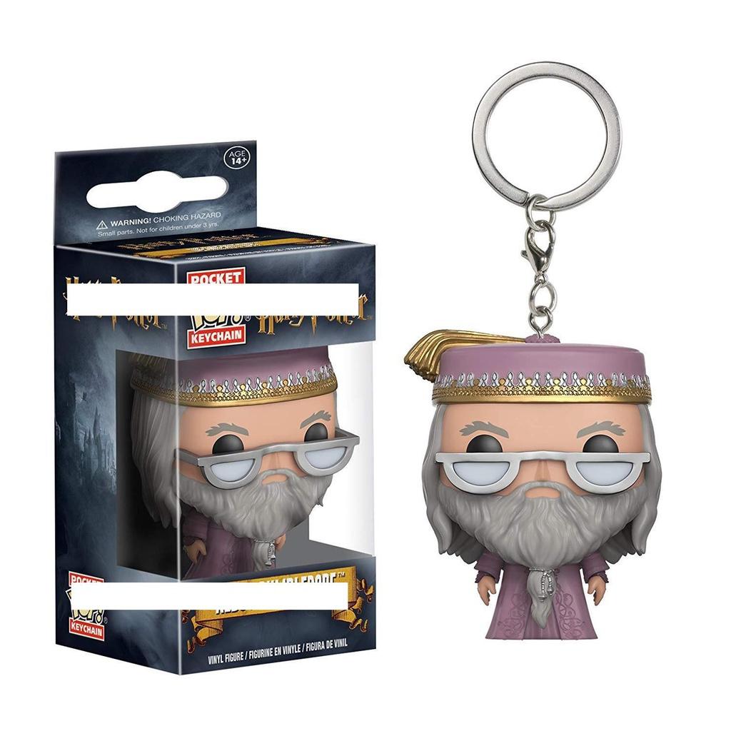 Harry Pop Funko Potter Keychain Keyring Pendant Merch Figures Xmas Gift Kids For