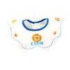 Adjustable Snap Closure Muslin Drooling Bib Convertible Saliva Towel Neck Scarf for Infants Toddler Nursing Daily