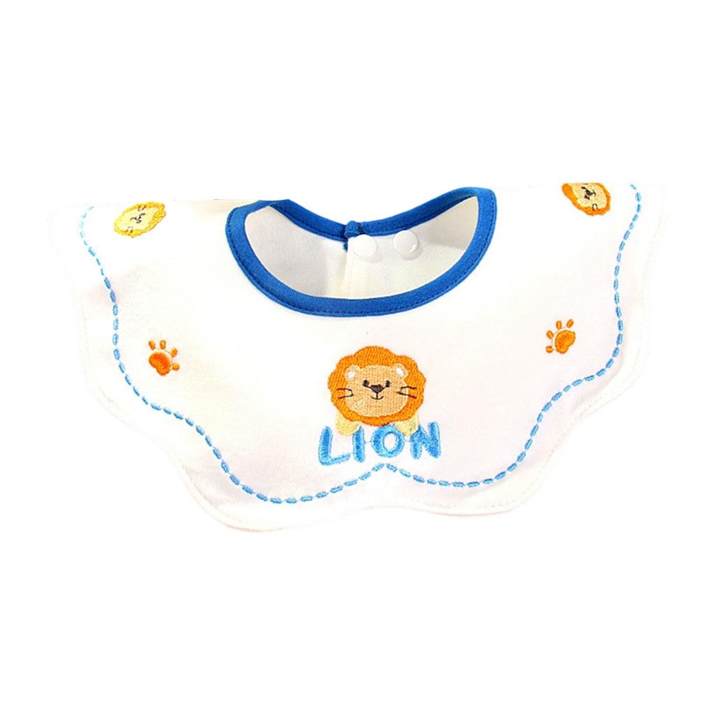 Adjustable Snap Closure Muslin Drooling Bib Convertible Saliva Towel Neck Scarf for Infants Toddler Nursing Daily