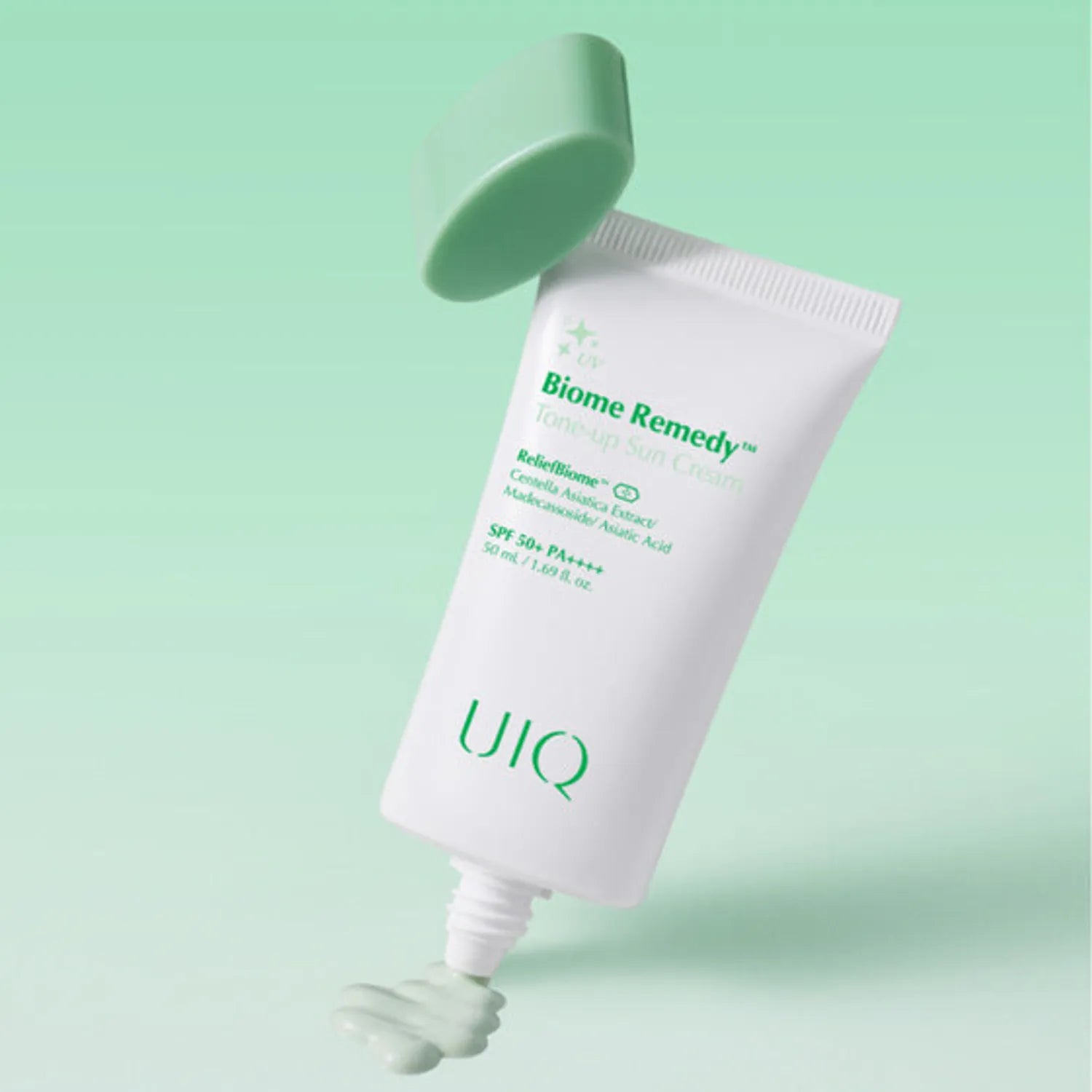 UIQ Biome Remedy Tone- up Sun Cream Green 50ml 50ml