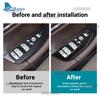 Carbon Fiber Window Switch Frame Cover for BMW X3 G01 2018-2024 X4 G02 2019-2025