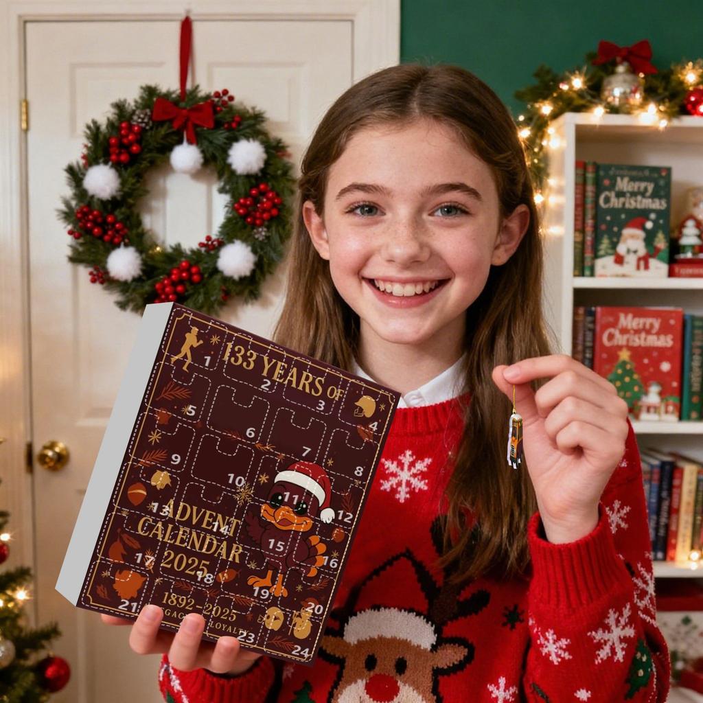 2D Adventní kalendář obsahuje 24 adventních kalendářů, odpočítávací kalendář a překvapivé sběratelské předměty.