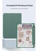 Acrylic Protective Case for Apple iPad 10.2/10.9/11 with Left Pen Slot and TPU Soft Edge