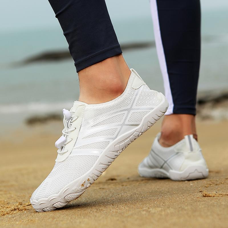 Scarpe da Acqua Traspiranti Unisex Asciugatura Rapida Leggere Scarpe da Wading Antiscivolo Suola Morbida Scarpe da Acqua per Spiaggia Nuoto Immersione Surf