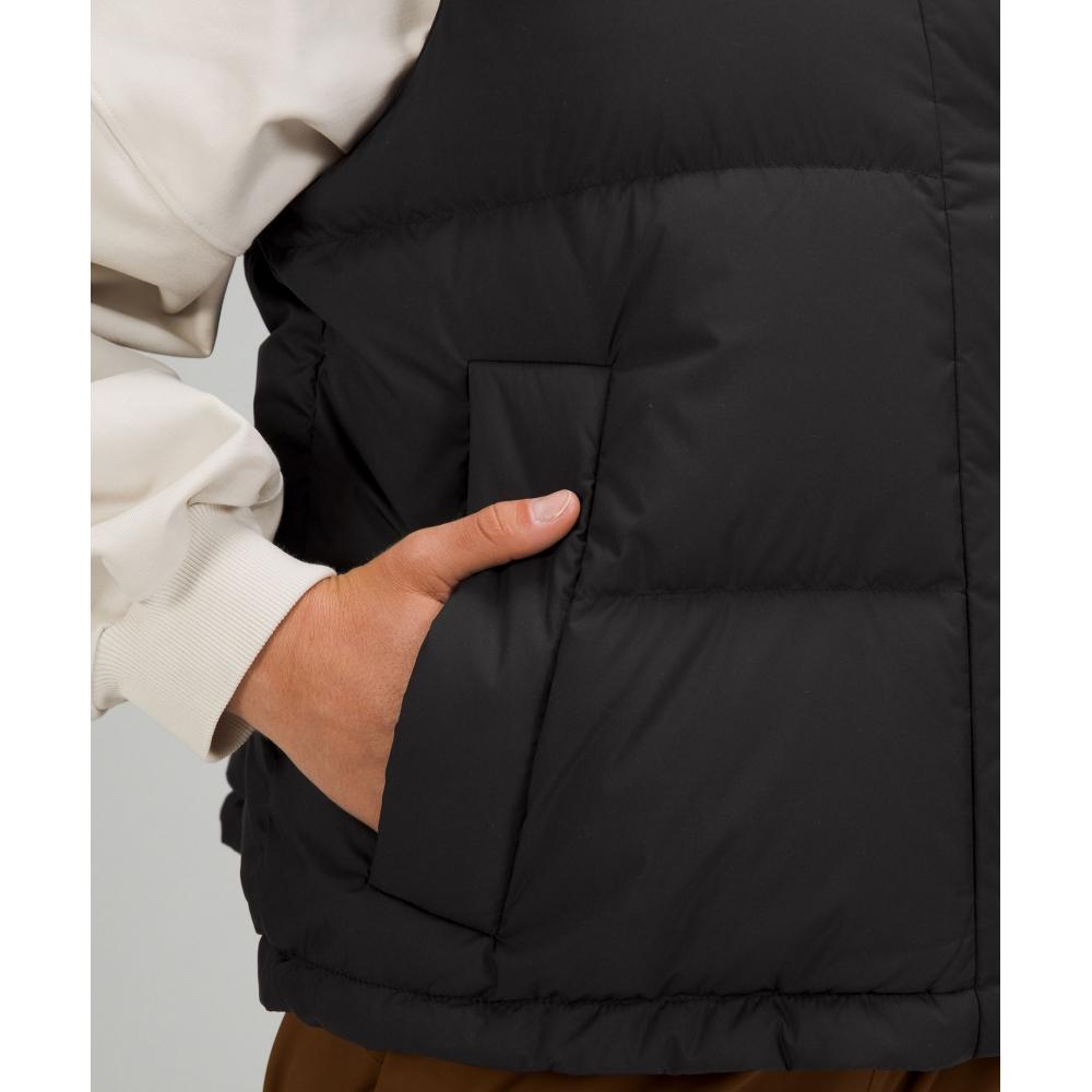Lululemon Wunder Puff 600 Down Fill Cropped Vest Black