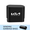 Car Clamshell Trash Bin Hanging Vehicle Garbage Dust Case Storage Box For Kia Sportage Cerato Soul Sorento K2 K5 Rio Ceed ulsap11