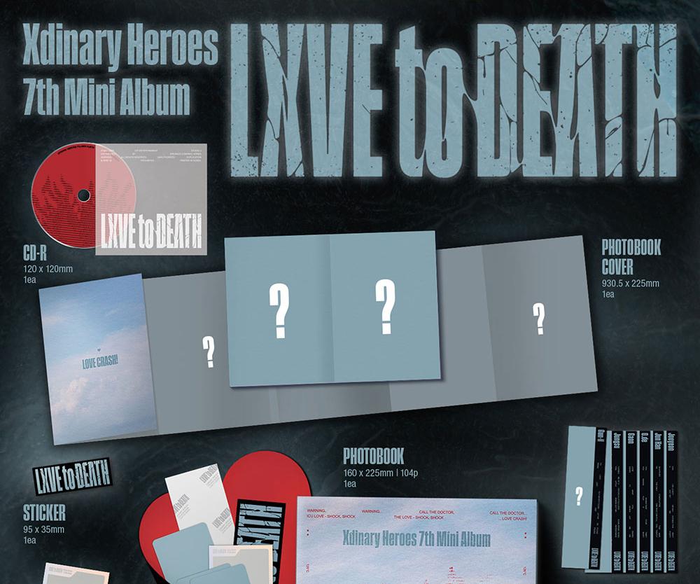 (PHOTOBOOK Ver.) Xdinary Heroes [LXVE To DEATH] 7th Mini Album