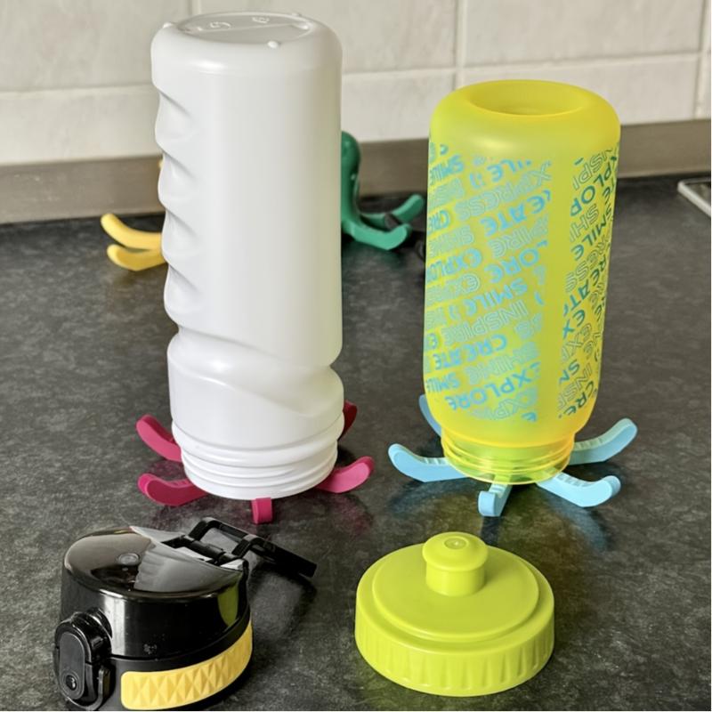Creative Octopus Water Bottle Drying Rack Tentacle Holder Stand for Cups & Wine Glass Unique Kitchen Counter Organizer Decor