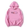 1 Percent Low Battery Status Icon Minimalist Hoodies Long Sleeve Women Men Sweatshirt with Pocket Graphic Print Pullover Unisex