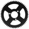 T8F 54T Steel Sprocket 3 Hole Carbon Steel Crankset for 47 49cc Mini Motorcycle ATV Kart