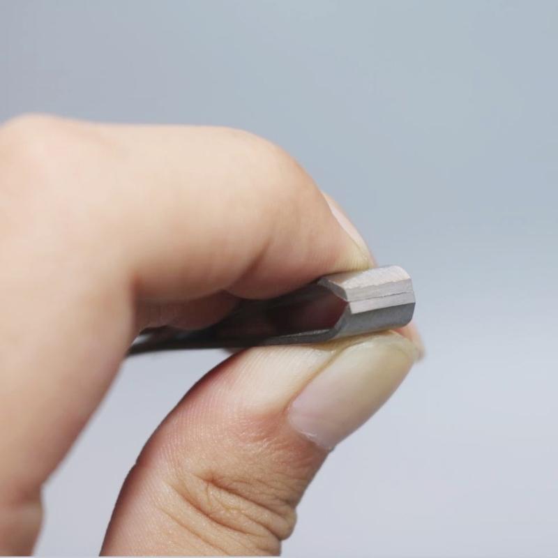 2ks Nůžky na stříhání vlasce s háčkem Čistič očí Pin Nástroj na řezání vlasce Nůžky na vlasec z nerezové oceli