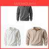 Maglione alla moda per giovani con lavorazione a maglia e collo alto per un look casual autunnale