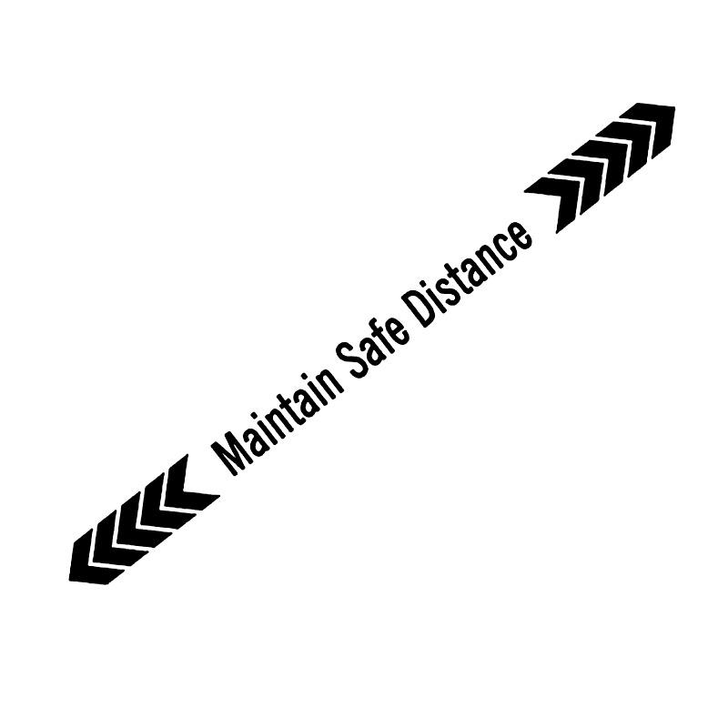 

Светоотражающая наклейка на бампер автомобиля xxxl