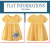 2025 Sommerkleid für Mädchen im europäischen und amerikanischen Stil - Neue Kinderbekleidungskollektion