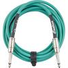 Fender Fender Guitar and Bass Cable Contour™ Instrument Cable, Sherwood Green, 10' 9.1m
