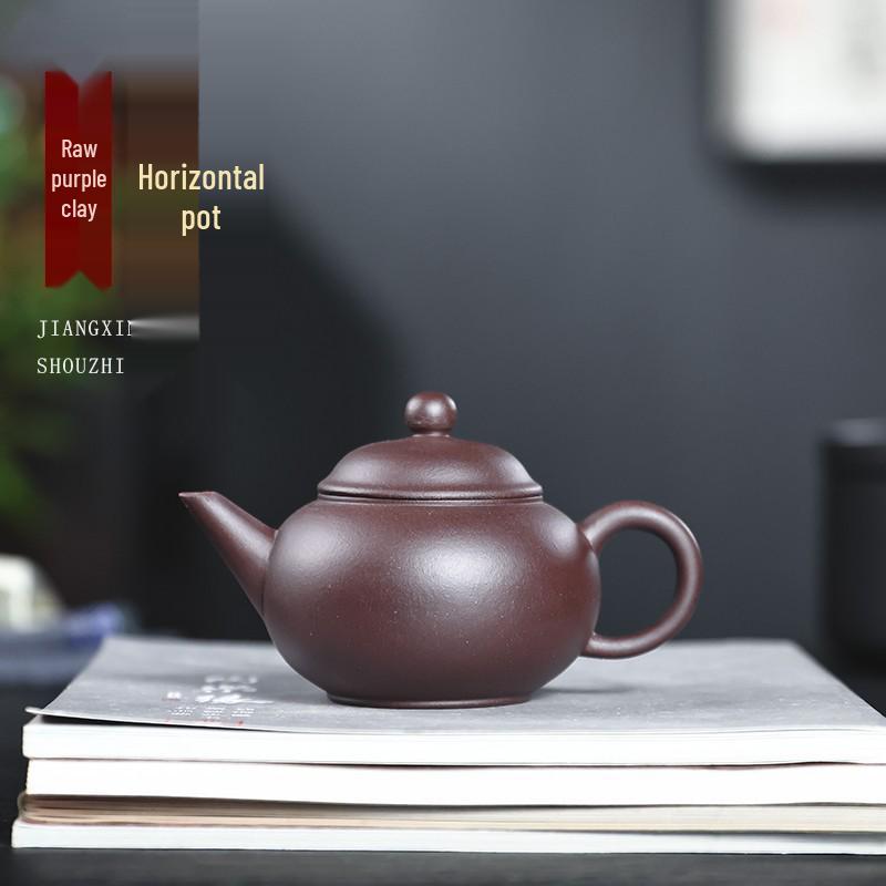 Handmade Yixing Zisha Da Hong Pao Teapot with Large Ball Hole
