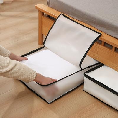 Large Clothes Storage Bag Folding Duvet Blanket Quilt Sorting Bags Dust-Proof Closet Wardrobe Storage Moistureproof Organizer