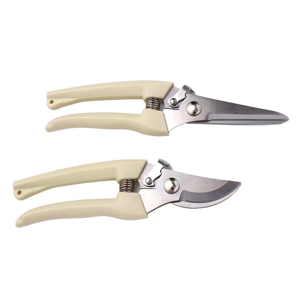 Straight/Bent Head Comfortable Grip Garden Supplies Branch Shears Pruning Shears Grafting Tool