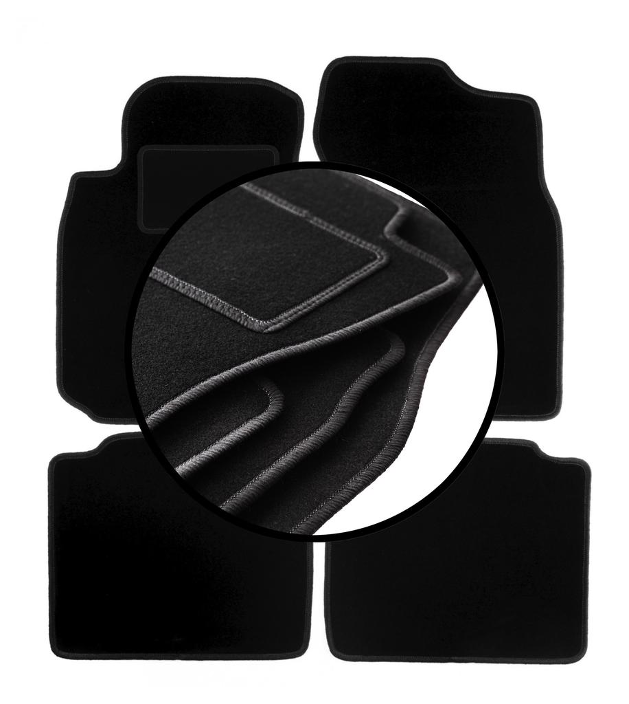 Set of Velour Floor Mats For: Mitsubishi Lancer VII Station Wagon, Sedan (2003-2008)