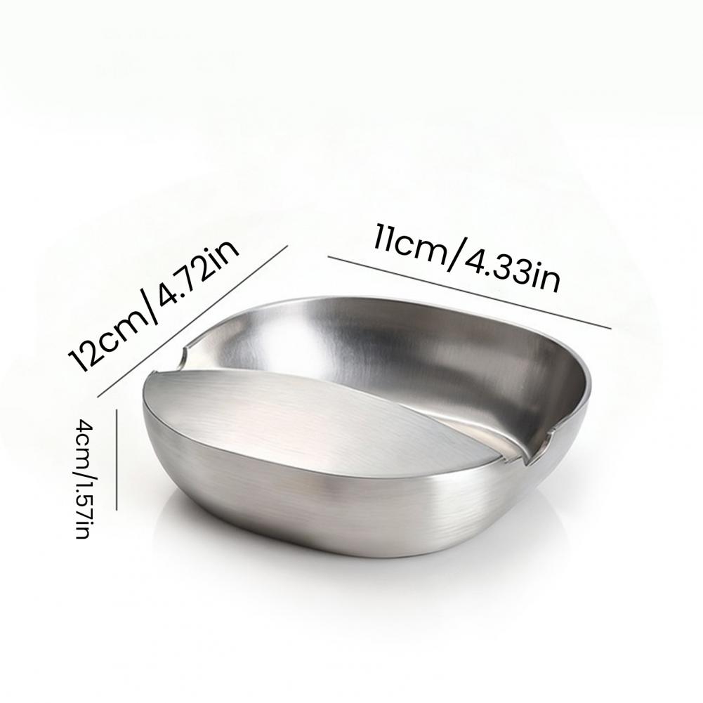 Stainless Steel Spoon Rest for Stove Top Kitchen Countertop Self Standing Ladle Holder Cooking Utensil Rest for Spoon Spatula
