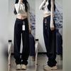 2024 Plus Size Women's Loose Harem Jeans - Slimming Pear-Shaped Fit for Spring & Autumn