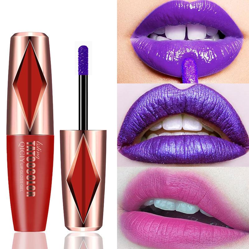 Peel Off Liquid Lipstick Rose Pink Lip Gloss Matte Outline Contour Tattoo Lip Stain Cosmetic Waterproof Transfer Lip Makeup