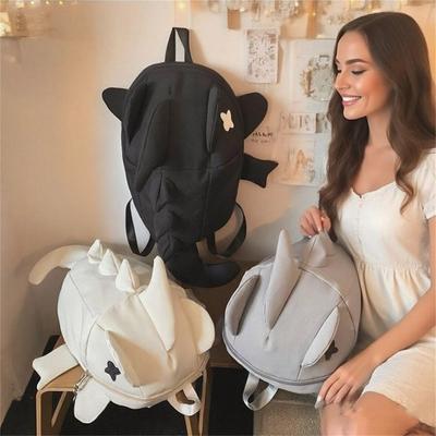 Rucksack mit großem Fassungsvermögen, niedliche Street Fashion, Handtasche für Erwachsene