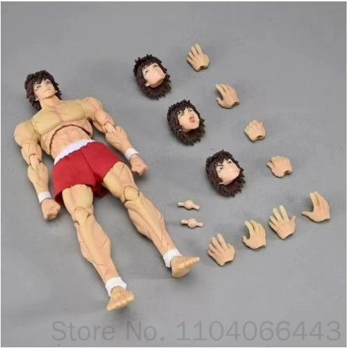 Storm Toys Actionfigur 1/12 St Serie Yujiro Hanma Baki Vollständig Gelenkig Sammlerfigur Für Erwachsene Sammlung Display