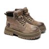 3523 Thick-soled Martin Boots for Men and Women, Desert Tooling Boots, May Kaji Retro Rhubarb Boots.