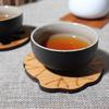 Wooden Round Cup Table Mat Tea Coffee Mug Placemat Home Decoration Kitchen Accessories