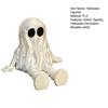 Flexible Halloween Figurine, 3D Printed Mini Grim Reaper/Ghost Statue with Movable Joints, Collectible Gothic Ornaments for Shelf, Desk, Home Decor