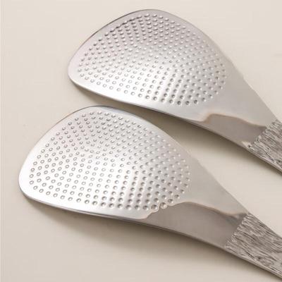 ZISIZ Japanese Stainless Steel Non-stick Rice Paddle