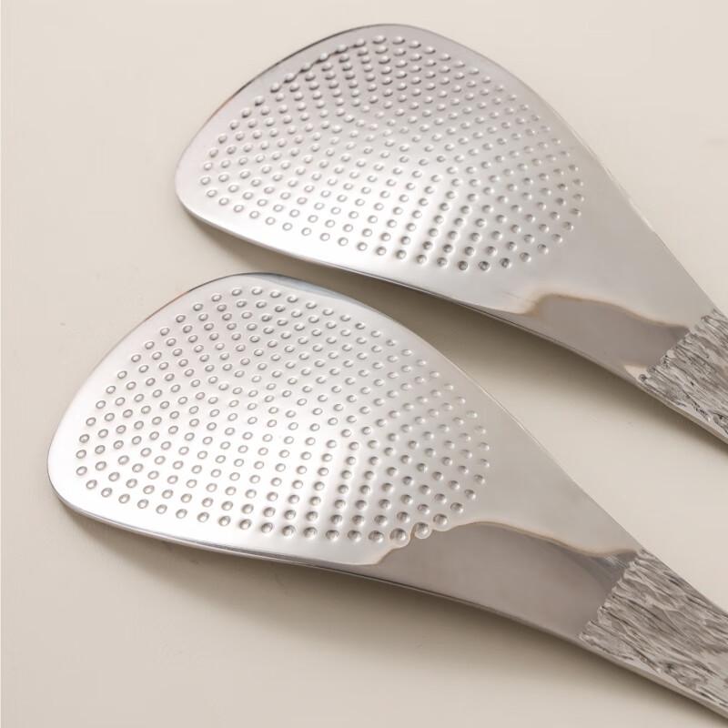 ZISIZ Японская лопатка для риса из нержавеющей стали с антипригарным покрытием