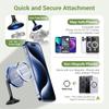 Golf Monopod Selfie Stick with Ground Spike Stakes Magnetic Tripod Stand for Golf Traing Aid Swing Recording for iPhone Osmo 360