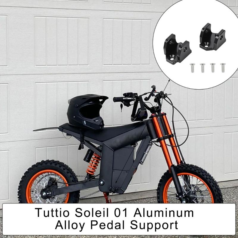 Non Slip Motorcycle Footrest Bracket Rack Lightweight Aircraft Grade Aluminum For Long Distance Riding And Daily Commute