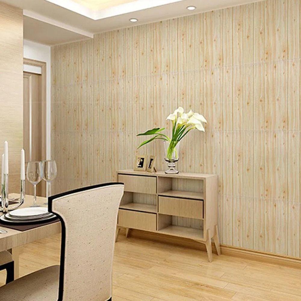 Feuchtigkeitsbeständige und Schimmelresistente 3D-Wandaufkleber Selbstklebende Tapete Wohnzimmer Schlafzimmer