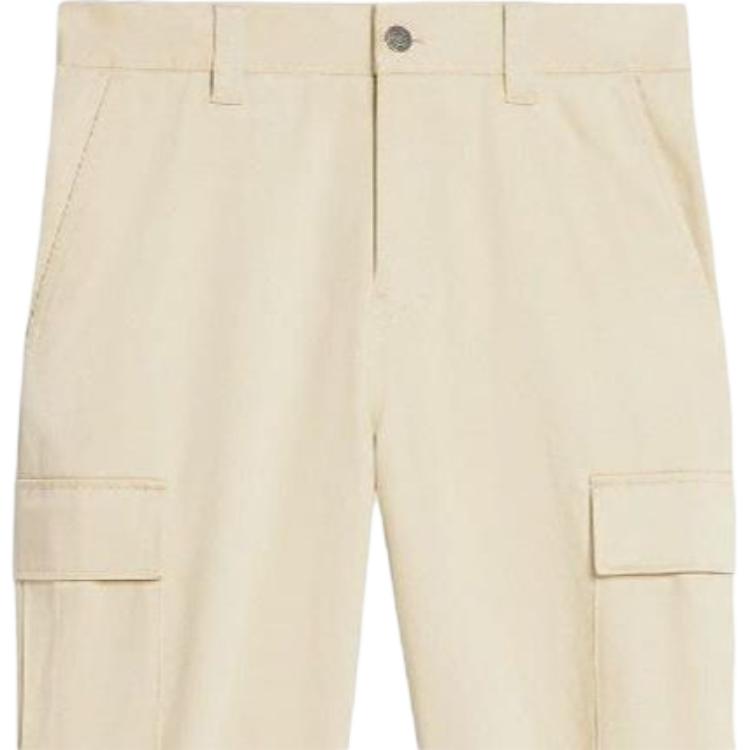 AMIPARIS Solid Color Zipper Fly Loose Fit Cuffed Casual Shorts Men shorts HTR210-CO0009-709