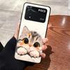 Cartoon Cat Funda Phone Cover Case for Xiaomi Poco F8 F1 C61 F3 C50 M3 M4 M7 C71 C75 M5 X3 X4 X5 X7 Pro